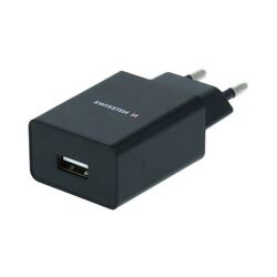 Sítóvý  Adaptér Swissten Smart IC 1x USB 1A + Datový kabelUSB / Lightning 1,2 m, černý