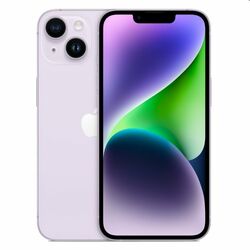 Apple iPhone 14 128GB, purple, Třída A - použito, záruka 12 měsíců