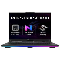 ASUS ROG Strix SCAR 18 i9-13980HX, 18", 32 GB/ 1TB SSD, Win11 Home, černý  - OPENBOX (Rozbalené zboží s plnou zárukou) | playgosmart.cz