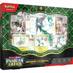 Kartová hra Pokémon TCG: Scarlet & Violet Paldean Fates Premium Collection Meowscarada EX (Pokémon)