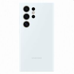 Pouzdro Silicone Cover pro Samsung Galaxy S24 Ultra, white | playgosmart.cz