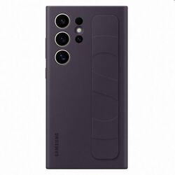 Pouzdro Silicone Grip Cover pro Samsung Galaxy S24 Ultra, dark violet na playgosmart.cz
