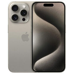 Apple iPhone 15 Pro 128GB, natural titanium, Třída A - použito, záruka 12 měsíců