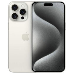 Apple iPhone 15 Pro Max 256GB, titánová biela, Trieda A – použité, záruka 12 mesiacov