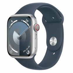 Apple Watch Series 9 GPS + Cellular 45mm strieborné, rozbalené balenie