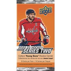 2022/23 Upper Deck Series 2 Hockey Retail Balíček Karet