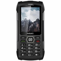 Evolveo StrongPhone H1, vodotěsný odolný Dual SIM telefon, černo-šedý