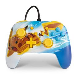 PowerA Enhanced Wired Controller for Nintendo Switch, Pikachu Electric Fade, vystavený, záruka 21  měsíců na playgosmart.cz