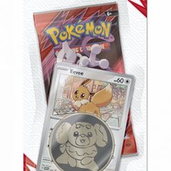 Kartová hra Pokémon TCG: Scarlet & Violet Destined Rivals Checklane Blister Eevve (Pokémon)
