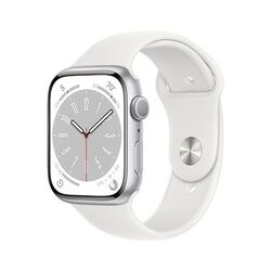 Apple Watch Series 8 GPS 45 mm pouzdro ze stříbrného hliníku *Použitý s DPH – Třída C*