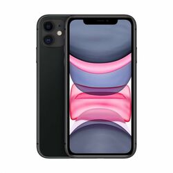 Apple iPhone 11, 128GB, čierna, Trieda B - použité, záruka 12 mesiacov