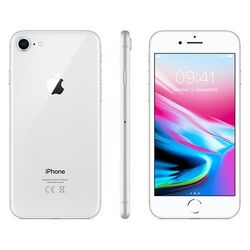 Apple iPhone 8, 64GB | 
 Silver, Třída B-použité, záruka 12 měsíců