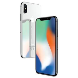 Apple iPhone X, 64GB | Silver, Trieda C - použité, záruka 12 mesiacov