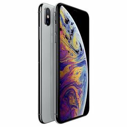 Apple iPhone Xs Max, 64GB | Silver, Trieda C - použité, záruka 12 mesiacov