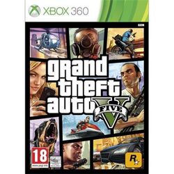 Grand Theft Auto 5-XBOX 360-BAZAR (použité zboží)