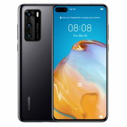 Huawei P40 5G, 8/128GB, Dual SIM | Black, Třída A +-použité, záruka 12 měsíců na playgosmart.cz