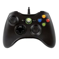 Microsoft Xbox 360 Controller, black BAZAR (použité zboží, smluvní záruka 6 měsíců)