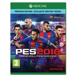 PES 2018: Pro Evolution Soccer[XBOX ONE]-BAZAR (použité zboží)