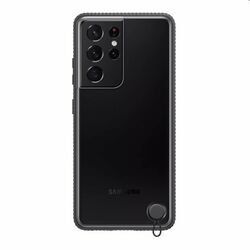 Pouzdro Clear Protective Cover pro Samsung Galaxy S21 Ultra - G998B, black (EF-GG998C) na playgosmart.cz