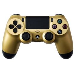 Sony DualShock 4 Wireless Controller, gold-BAZAR (použité zboží, smluvní záruka 12 měsíců)