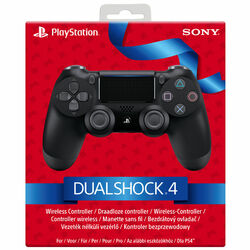 Sony DualShock 4 Wireless Controller v2, jet black (Christmas Edition) - OPENBOX (Rozbalené zboží s plnou zárukou) na playgosmart.cz