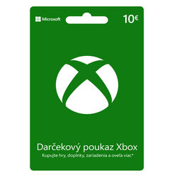 Xbox Store 10 €-elektronická peněženka